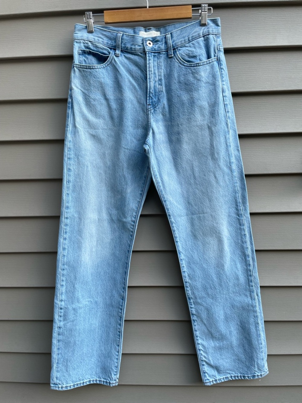 J.W. Anderson Light Blue Straight-Leg Jeans